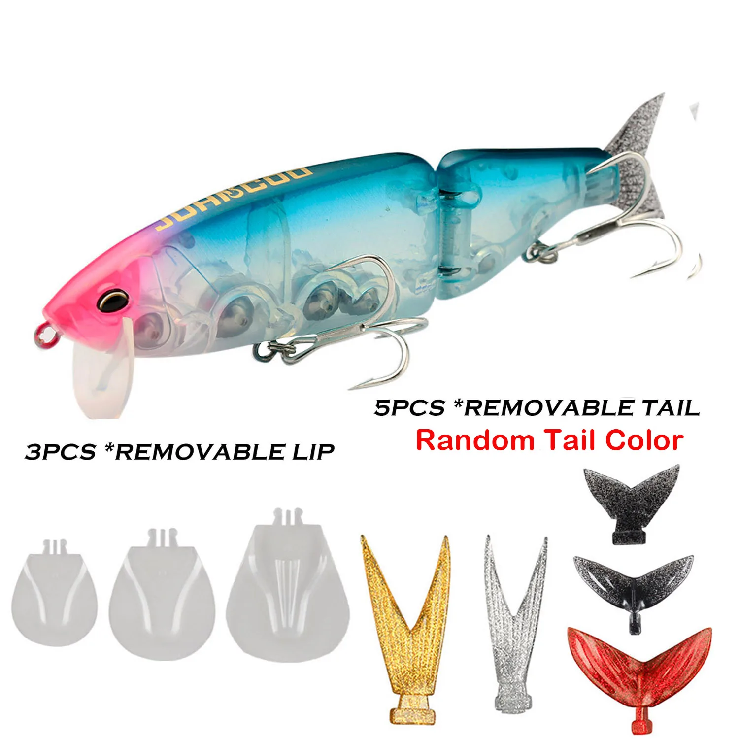 Swimbait Big Fishing Lure Artificial Hard Bait 160mm Jointed Fishing Lure  for Predator Wobbler Minnow Pike Bass