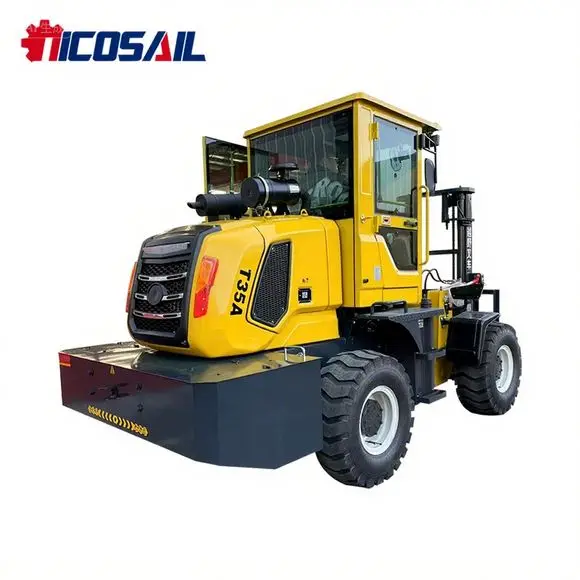 5-Ton Diesel Forklift Quick Delivery Small All-Terrain Customizable Model for Enhanced Efficiency in Material Handling