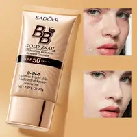 קרם הגנה מפני השמש BB של חילזון זהב SPF50 BB קרם בידוד לושן קונסילר לחות פנים 2