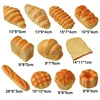 1pcs Artificial Simulation Bread Fake Food Model French Baguette Toast Cake Bakery Kids Play Kitchen Toys Boy Girl Pretend Baker 6