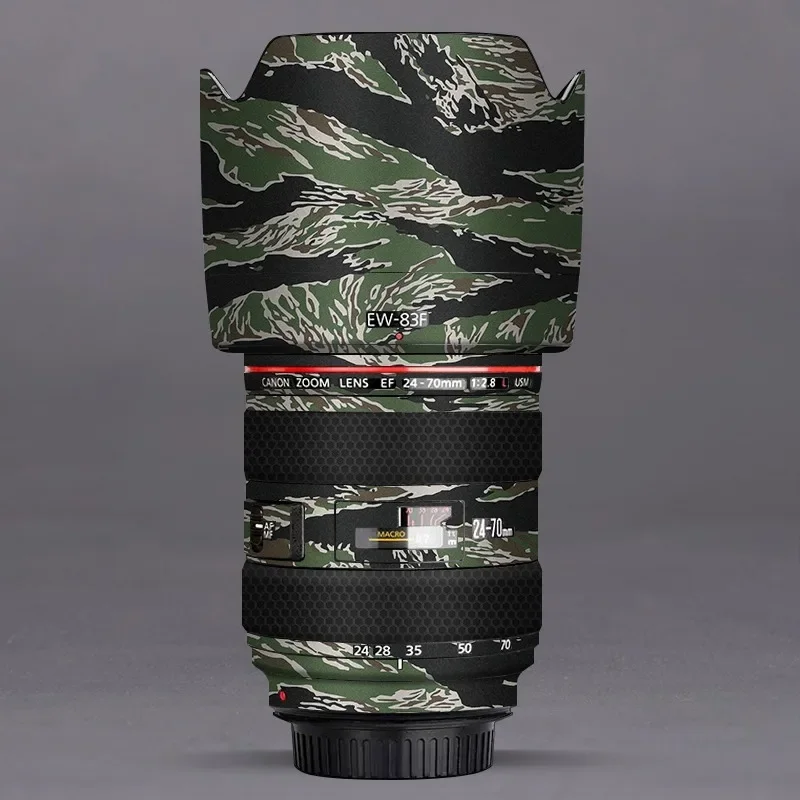 For Canon EF 24-70mm F2.8L USM Decal Skin Vinyl Wrap Film Camera Lens Body Protective Sticker Coat EF 24-70 2.8 F2.8 F/2.8 L