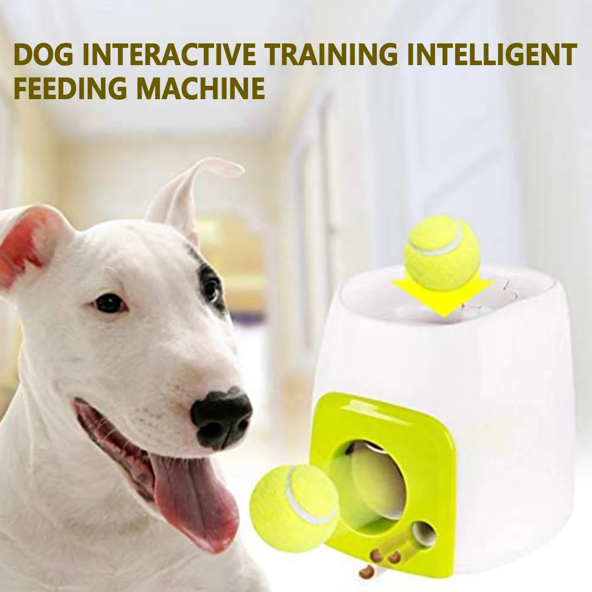 Pet Interactive Ball Launcher Automatic Dog Ball Launcher Reusable Dogs