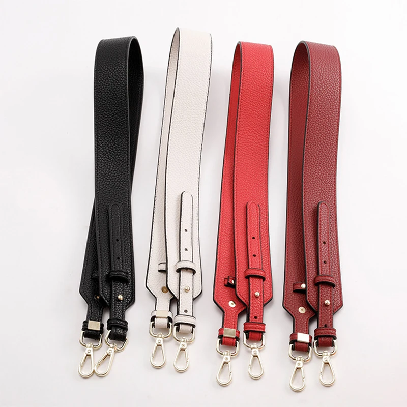 3.8cm Wide Shoulder Strap for Bag Adjustable Leather Bag Straps Removable Buckle Bag Accessories Crossbody Handbag Belt Strap