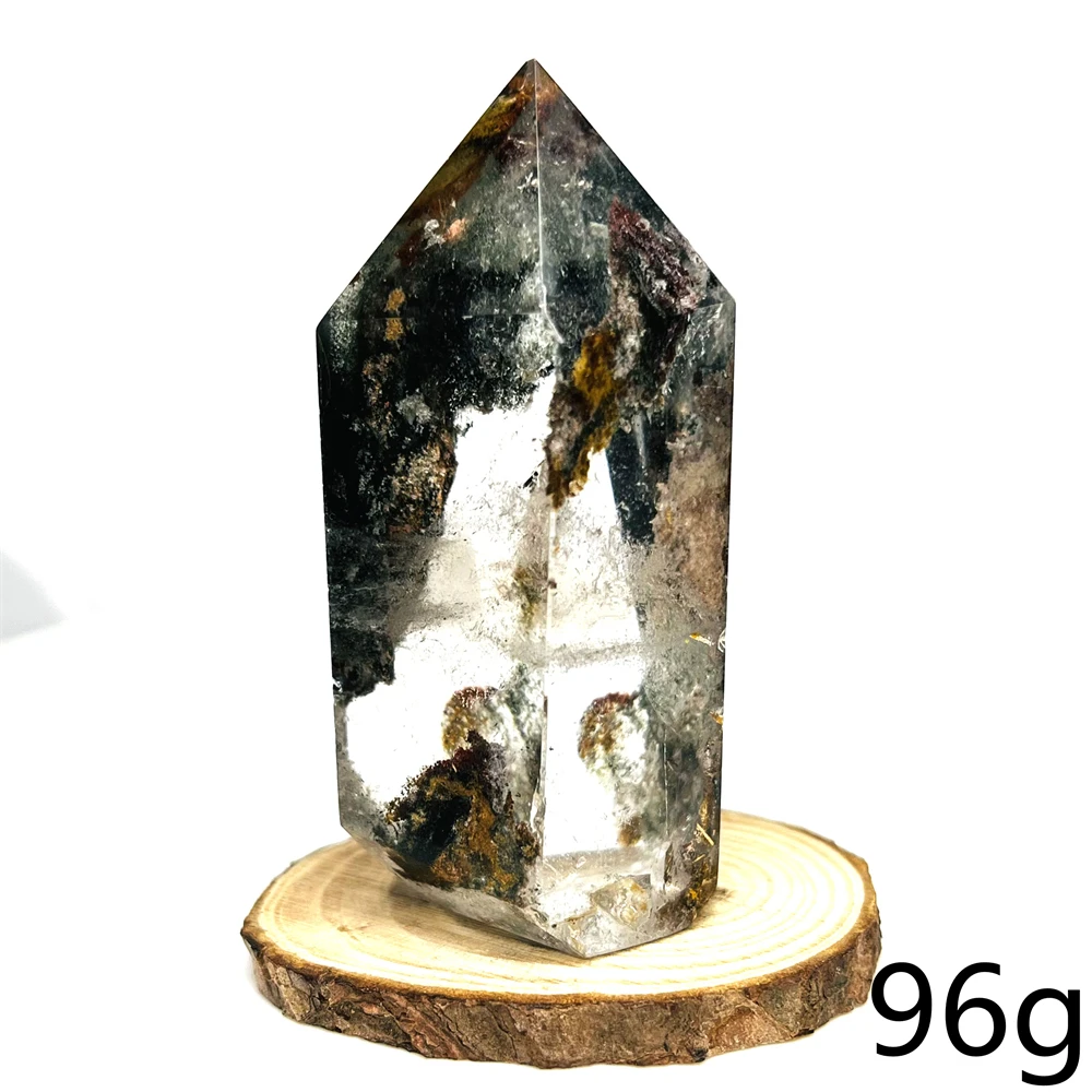 Natural Gemstone Garden Crystal Tower Colorful Mineral Specimen Rainbow Quartz Home Room Garden Decoration Witch Stone Healing 6