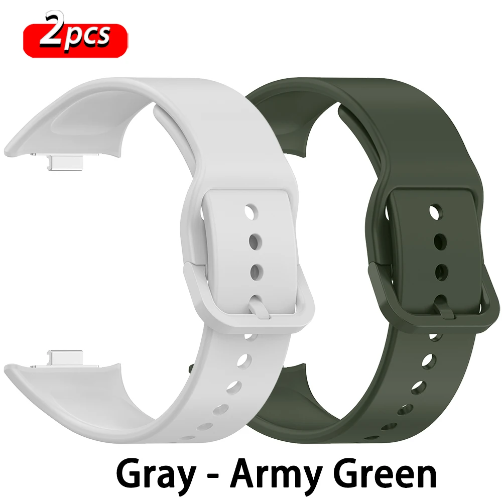 Silicone Sport Strap for Smartwatch - Durable Watchband Accessory
