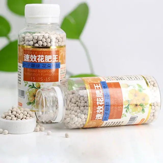 130 G Granulátum Növényi Élelmiszer Organic Npk Műtrágya Szóró Virágzöld Retes Zamatos Orchidea Lombműtét Gyors Növekedéshez