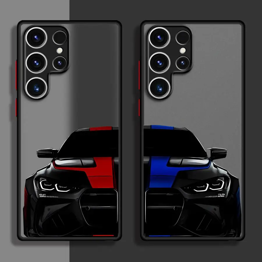 Cool WM Dream Car Tail Shockproof Matte Phone Case - Elegant and Durable Protection