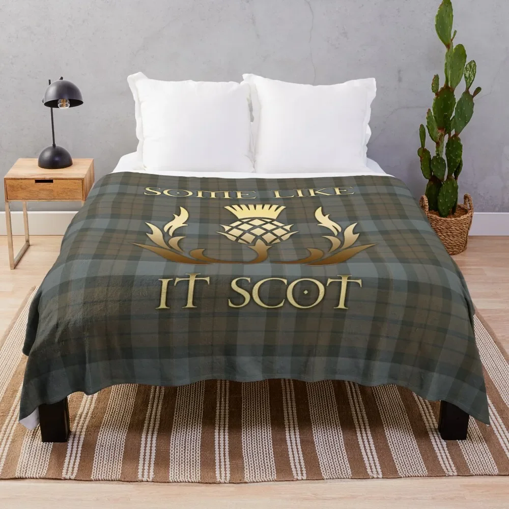 

Some like it scot - Thistle - Outlander Throw Blanket Extra Large Throw Warm For Sofa Thin Blankets For Bed Blankets