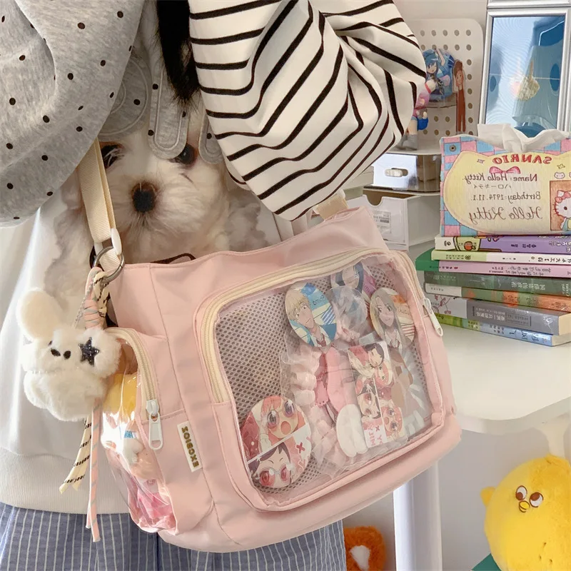 Kawaii Preppy Style Crossbody Ita Bag - Limited Edition