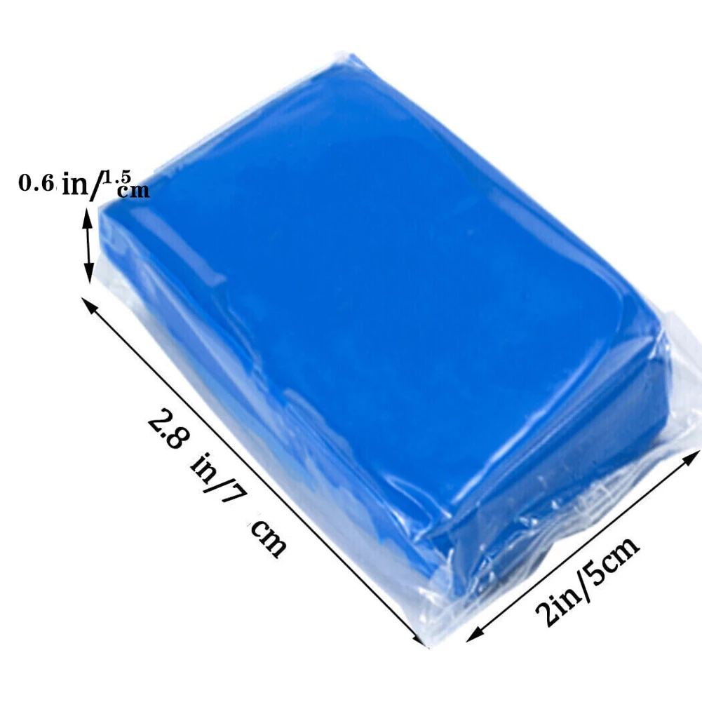5-1pcs Cleaning Car Remove Different Types Of Stains Clay Cleaning Bar Blue Car Wash Mud Clay Decontamination Car Wash Mud Clay 6