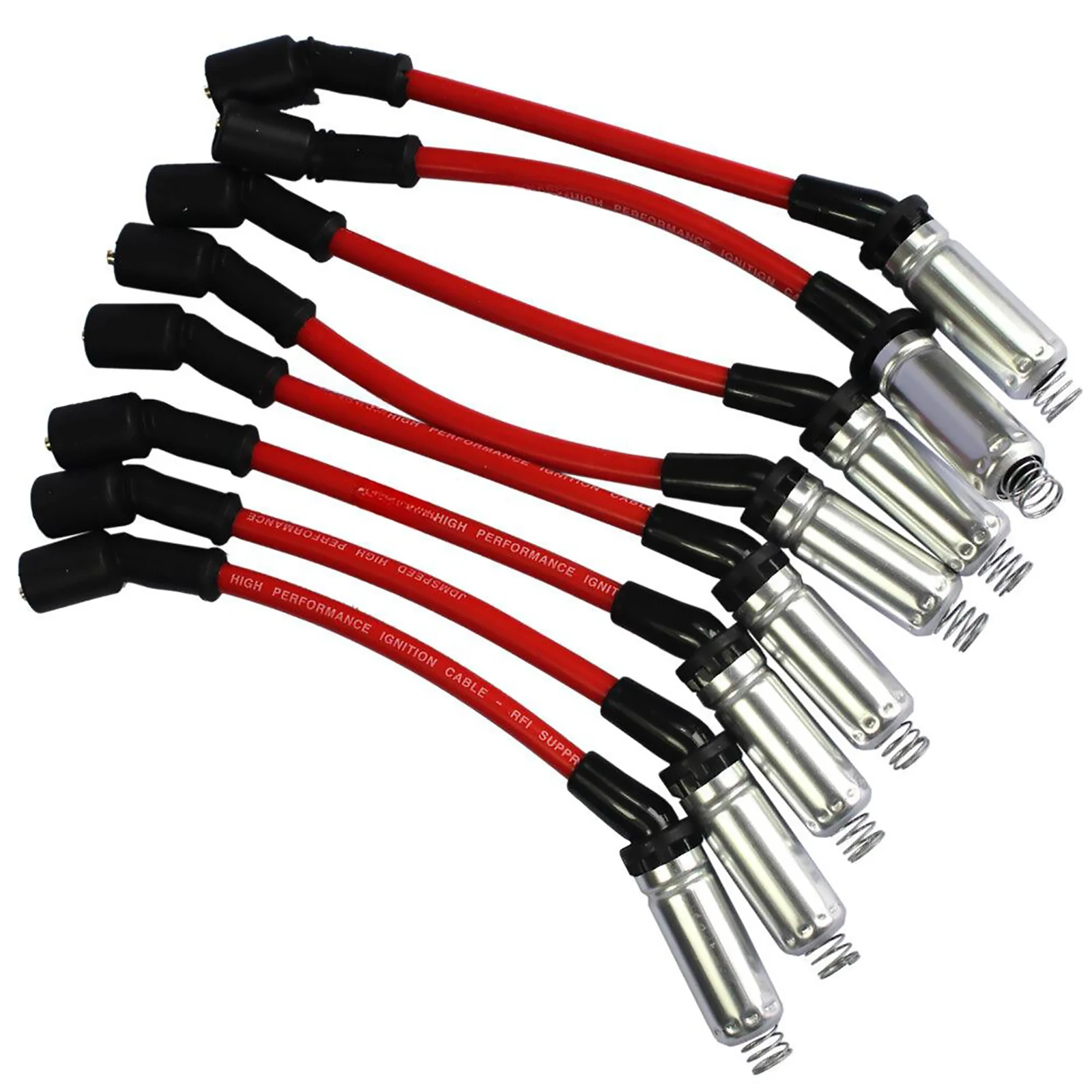 

8Pcs/Set 48322R Spark Plug Ignition Wire Kit For CHEVY For GM For BUICK Car Accessory 30cm Ignition Spark Plug Cable Replacement