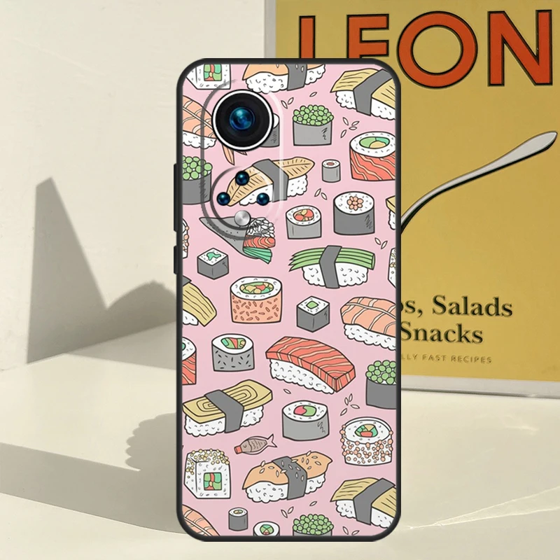 Sushi-Themed Durable Smartphone Cover