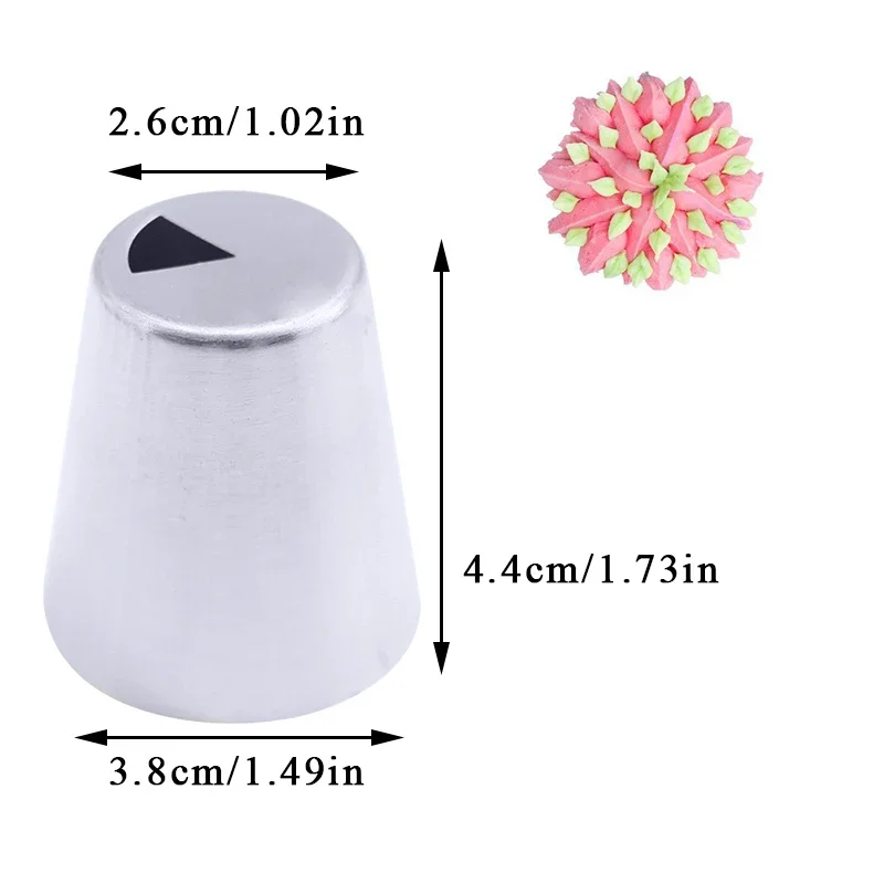 Floral Pastry Nozzles Set for Cake Decorating & Baking