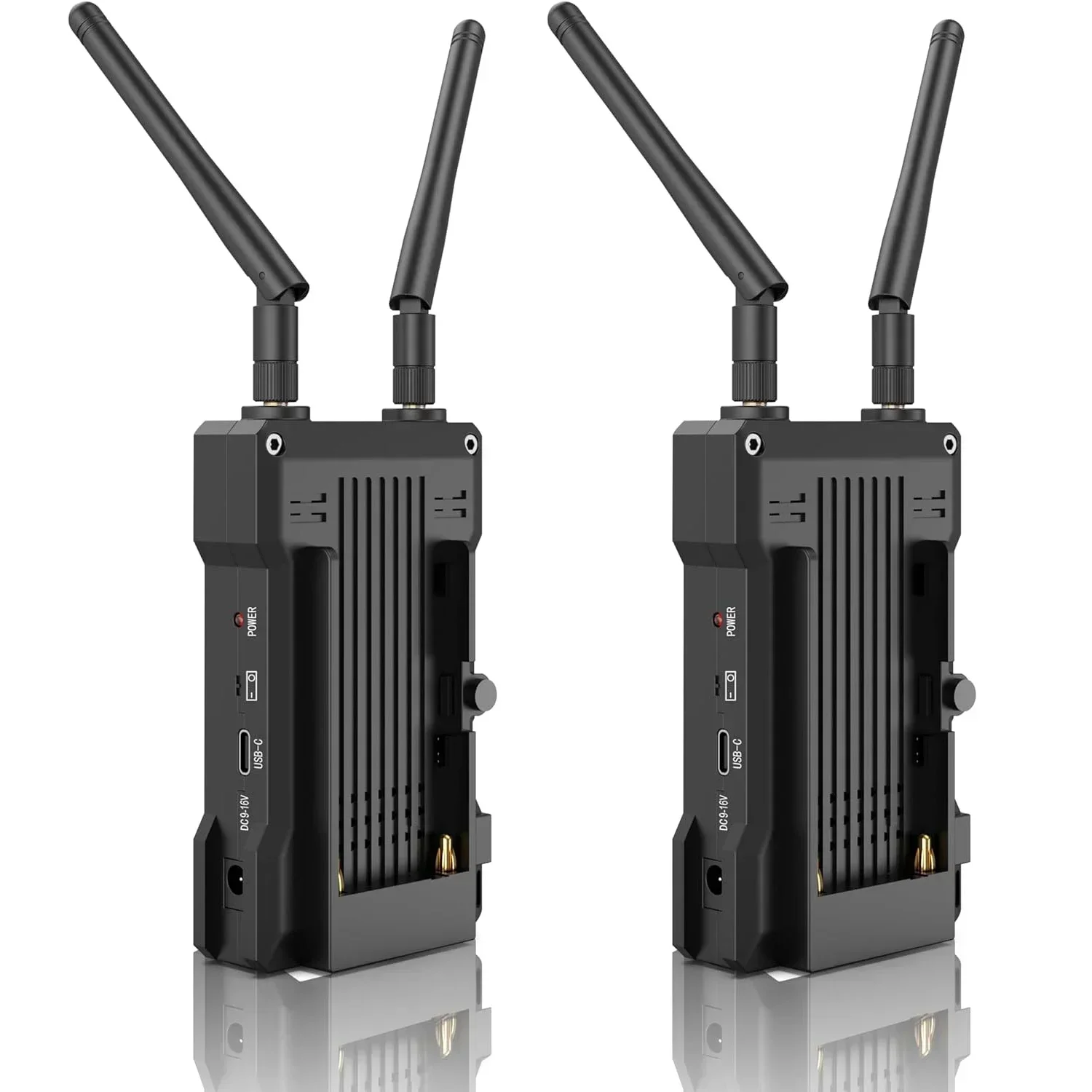 200M 4K Wireless Transmission System Video Transmitter Receiver Dual HDMI Extender for Camera Live Streaming Laptop To Monitor