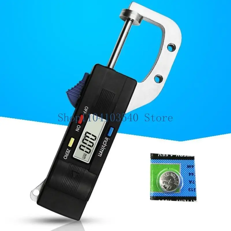 02DC 디지털 수평 두께 게이지 0.01mm 보석 진주 눈금자 원형 직경
