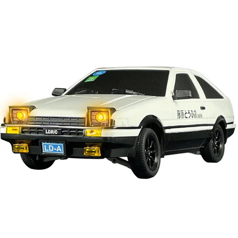 2024 New 1/18 RC Car AE86 2.4G Rear Drive Built-in Gyroscope With LED Lights Drift Remote Control Car For Children Toy Gift 3