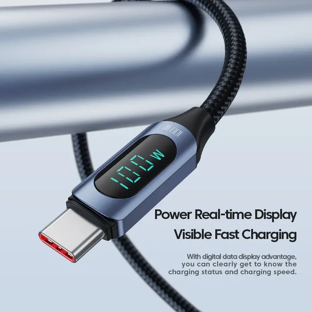 Toocki PowerLink 100W USB-C Fast Charge Cable 5