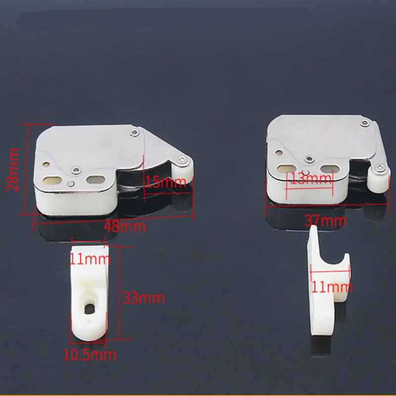 cabinet Catch Kitchen Door Stopper Drawer Soft Quiet Close Magnetic Push to Open Touch Damper Buffers For Furniture Hardware 2