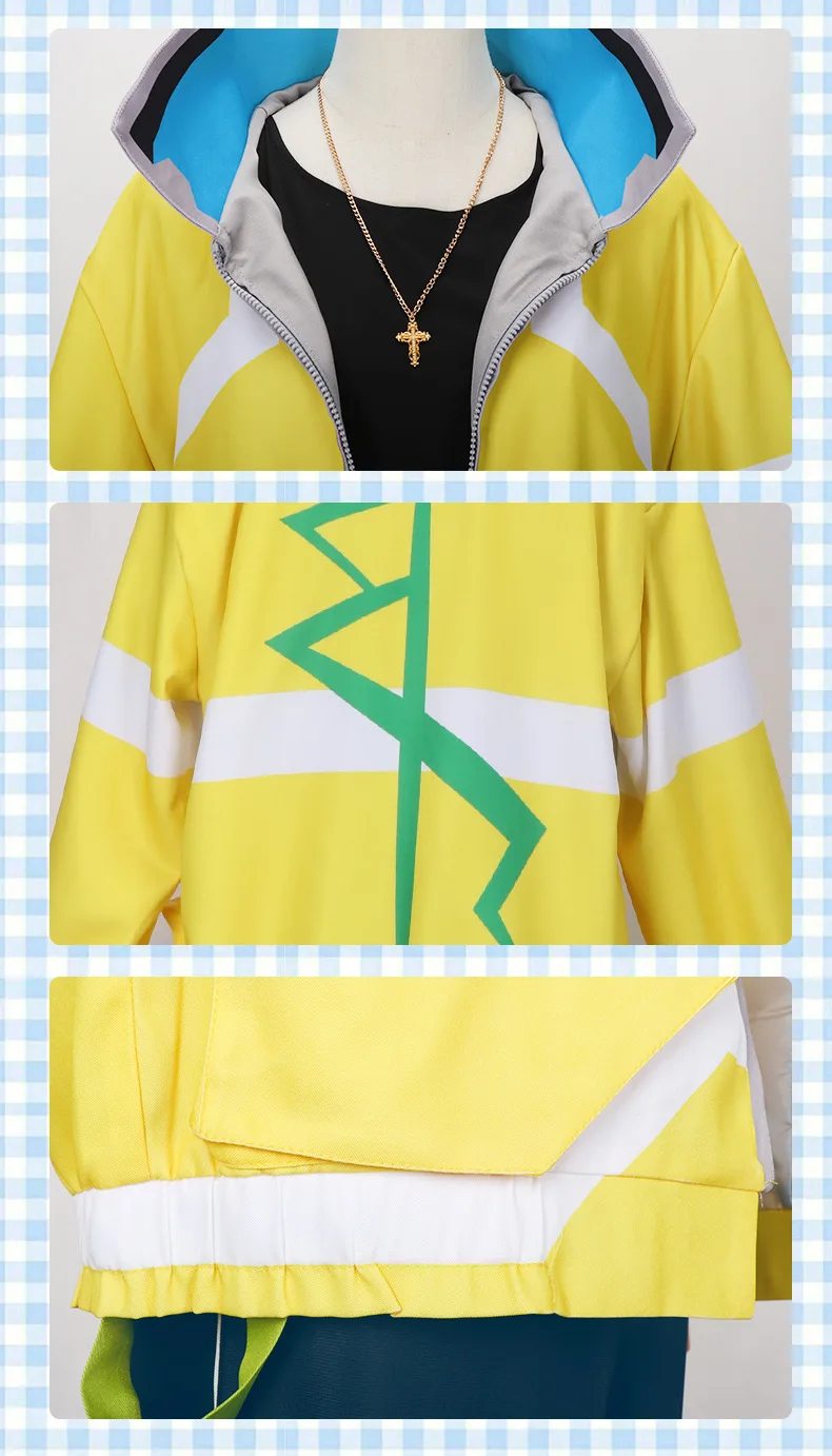 Men's Anime-Inspired Suit Cosplay Costume