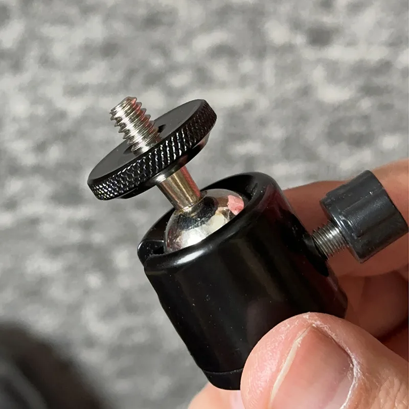 5팩 엄지 너트 1/4-20 암나사 노브 너클 휠 잠금 너트 마운트 어댑터 스페이서 플래시 스탠드 삼각대 카메라 리그 DSLR용