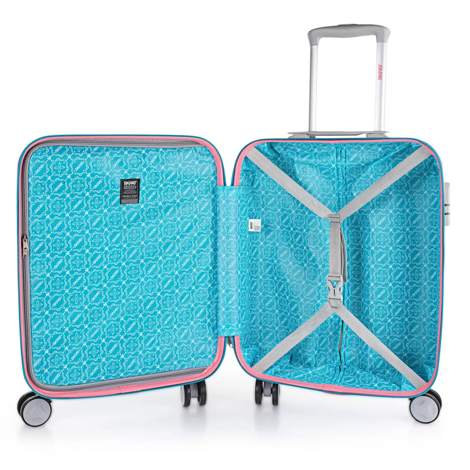 Maleta Infantil Cabina De Viaje Trolley Policarbonato Estampado Lunares. Equipaje De Mano. Rígida Y Ligera. Mango, Asa Y 4 Ruedas. Low Candado 66450 - AliExpress