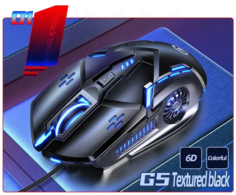  Gaming Mouse Wired 