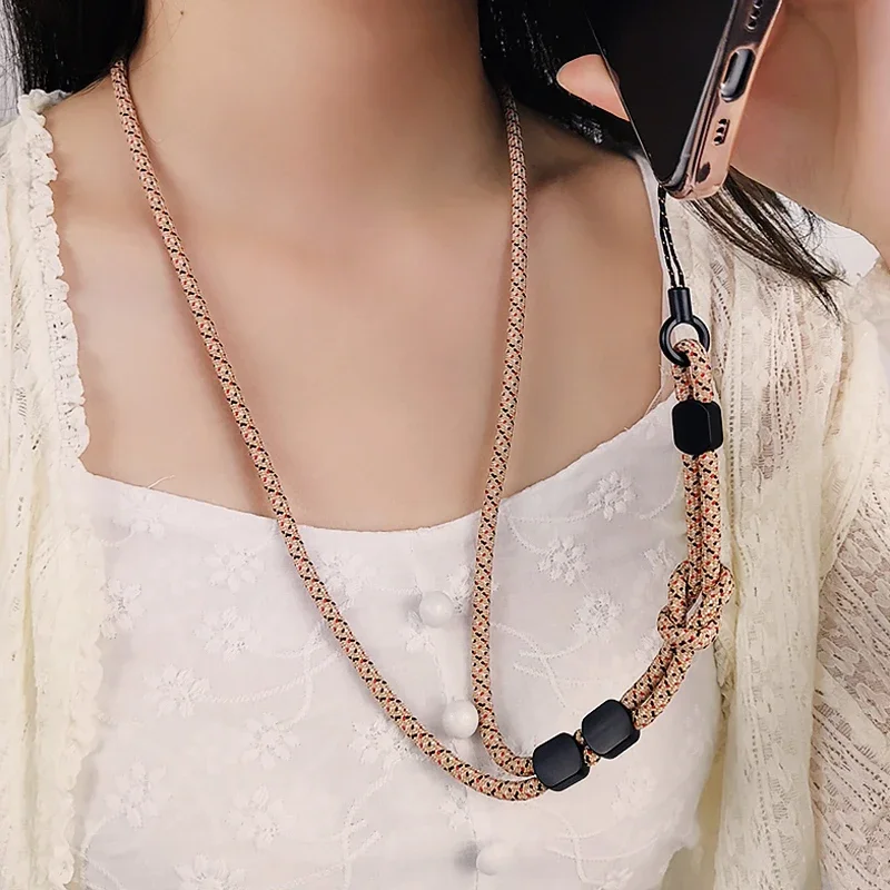 Mobile Phone Lanyard Strap - Wrist Hand Cord with Key Chain for iPhone and Smartphones