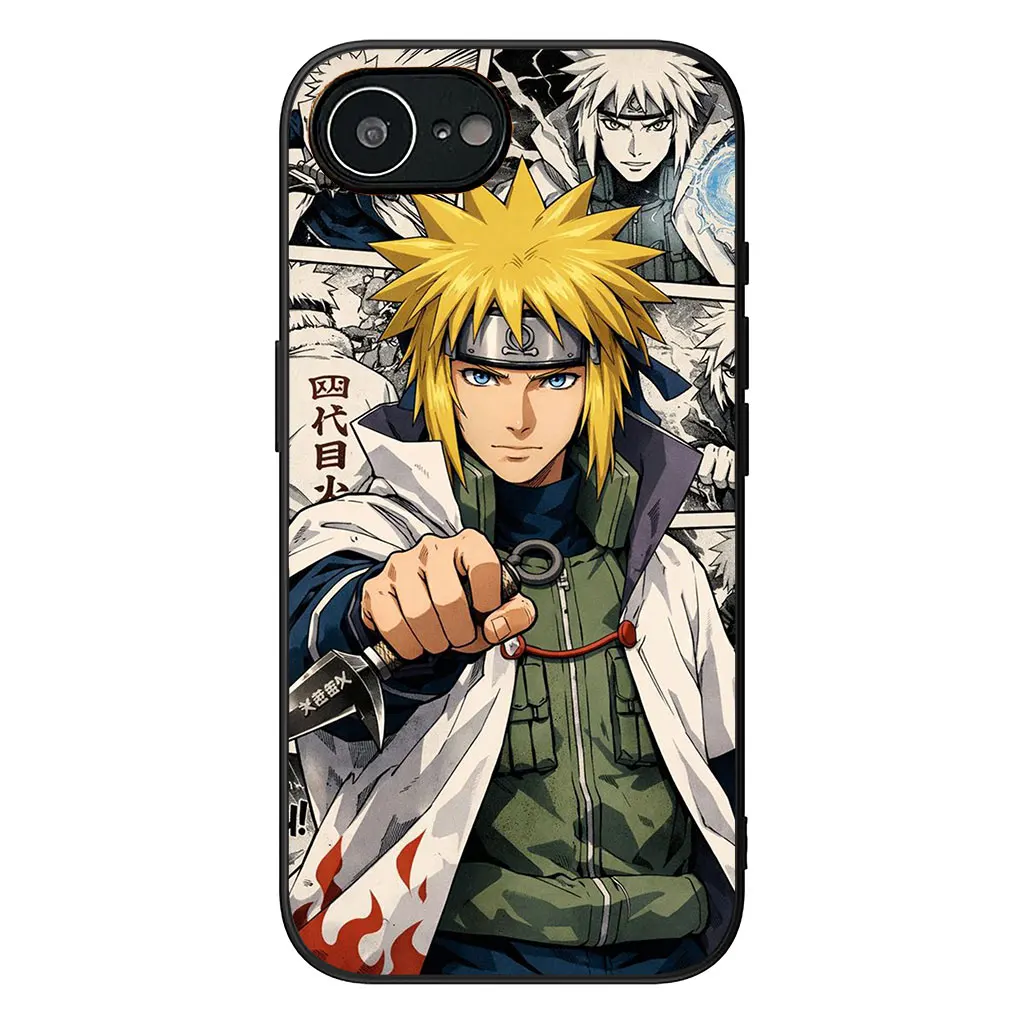 Namikaze Minato & Uchiha Sasuke Naruto Protective Phone Case