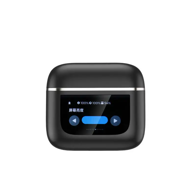Wireless Bluetooth translation headphones business full-color touch screen translation earbuds simultaneous headphone