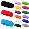 2pcs Sports Sweatbands Headband Moisture Wicking Hairband Athletic Towel Headbands Cotton Head Sweat Bands for Running Cycling 6