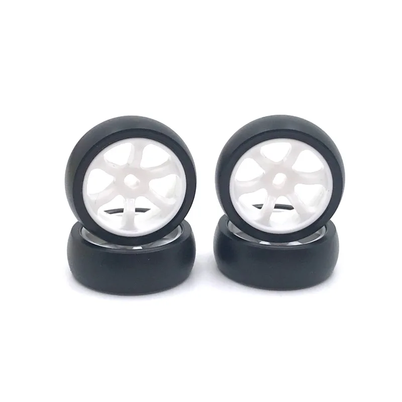 

4Pcs Hard Plastic Drift Tire Tyre Wheel For Wltoys 284131 K969 K989 P929 Mini-Z Mini-Q Mini-D 1/28 RC Car Upgrades Parts
