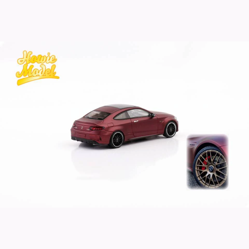 하우이 모델 1/64 벤츠-메르세데스 AMG C63s 쿠페 다이캐스트 모델 선물