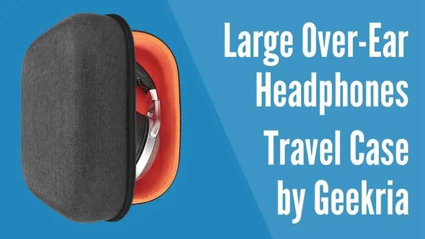 Geekria-大型イヤホンポーチ,MDR-Z1R MDR-Z7M2ハード,Bluetooth