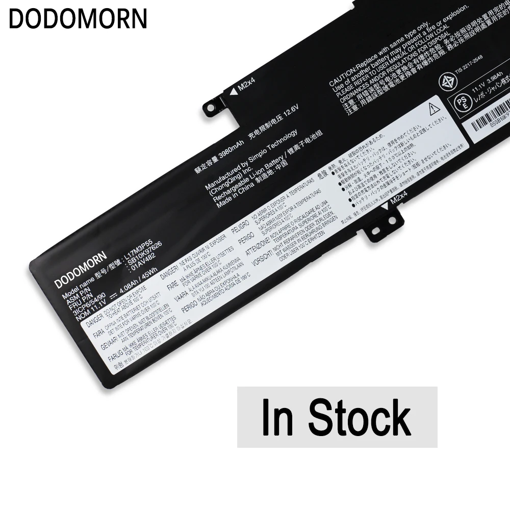 Lenovo-thinkpad s2 Yoga s2 2023 Series Bateria do Portátil L17l3p53 L17c3p53 L17m3p55 L380 L390 Série 01av481 01av483 Novo - Imagem 5