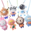 5Pcs Golf 83mm Multicolor Plastic Tee With PVC 3D Cartoon Pattern Golf Ball Holder Prevent Loss Golf Rubber Tee Golf Accessories 5