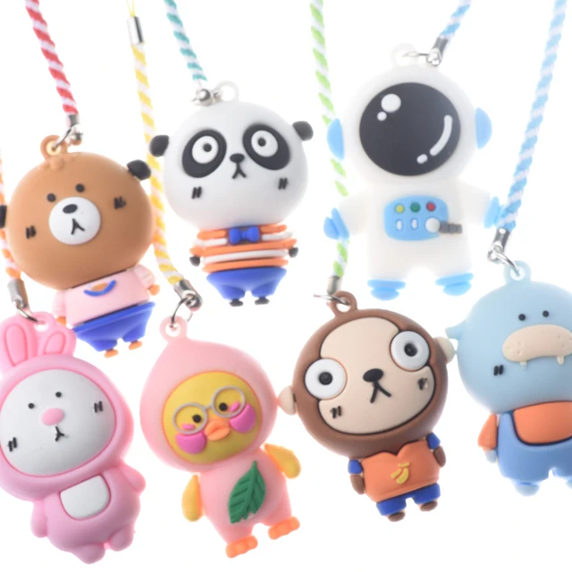 PVC 3D 만화 패턴 골프 공 홀더, 다양한 컬러와 내구성을 가진 골프 액세서리