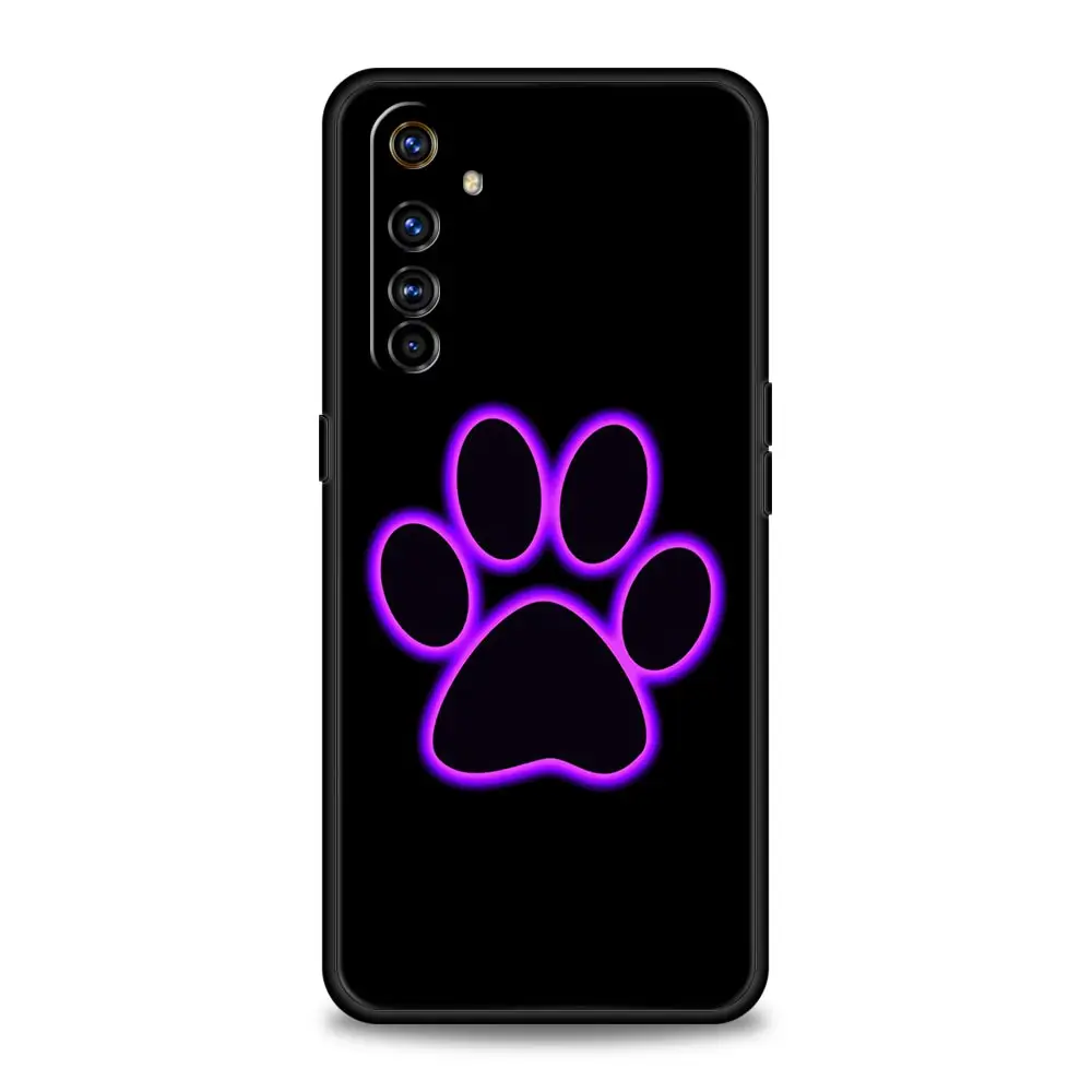 Adorable Paw Love Phone Case - Cute Cat & Dog Design Cover