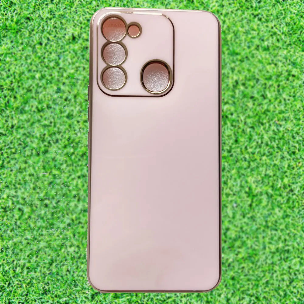 Silicone Frame Clear Frosted Translucent Phone Case