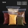 TETP 25Pcs Large Size Transparent Ziplock Plastic Bags Coat Sweater Blanket Packaging Storage Reclosable Food Seal Supplies 1
