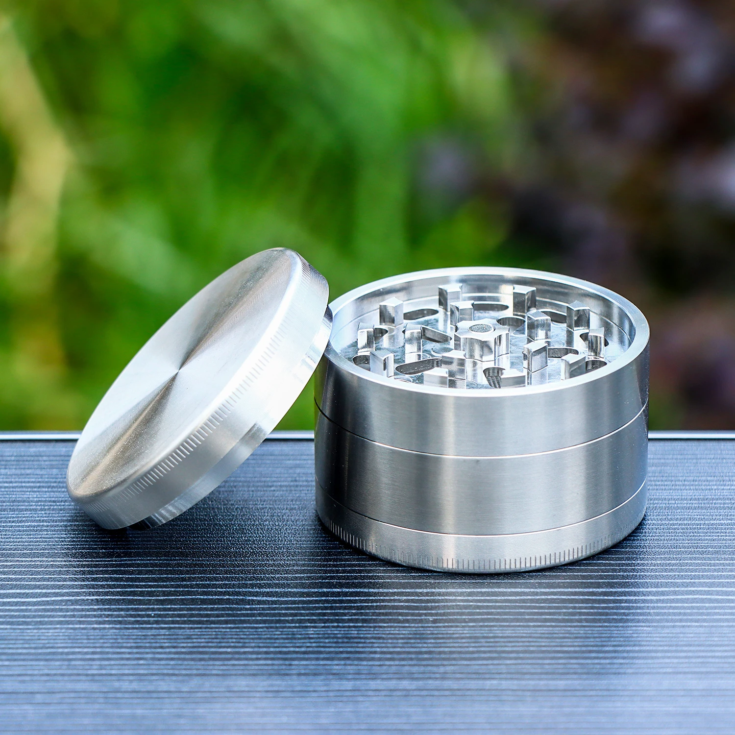 HONEYPUFF Stainless Steel Crusher 45mm/64MM /54mm/47mmHeavy Crusher 6