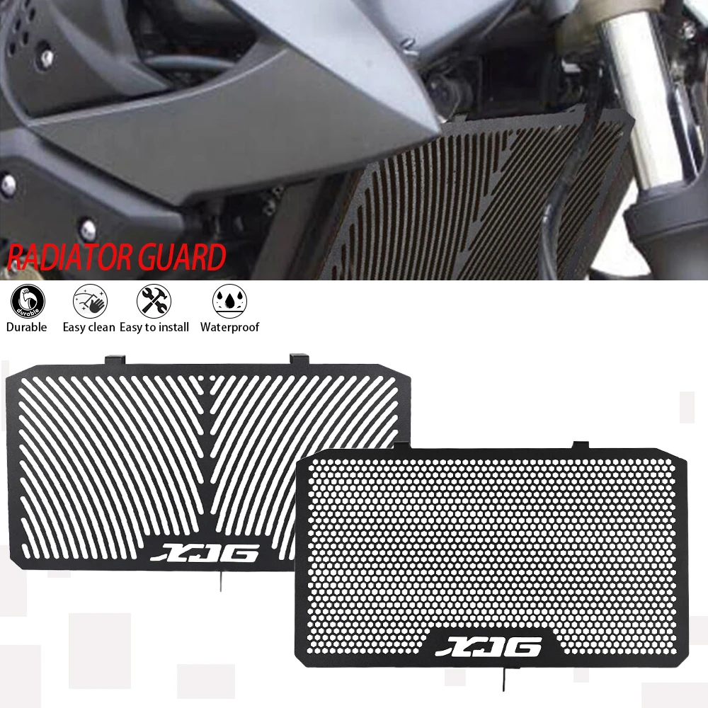 

For YAMAHA XJ6 XJ 6 DIVERSION F 2009-2012 2013 2014 2015 Motorcycle Radiator Grille Guard Grill Protection Net Cover Protector