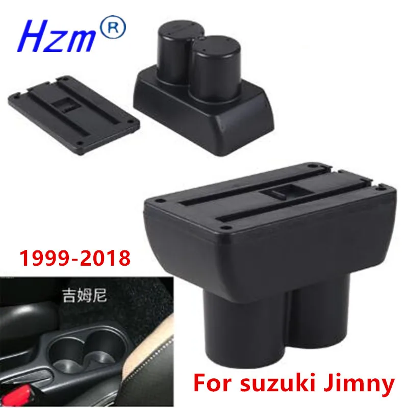 Für suzuki jimny jb23 jb43 armlehne box für suzuki jimny innenteile  spezielle nachrüst teile auto armlehne usb led 2017-2019 - AliExpress