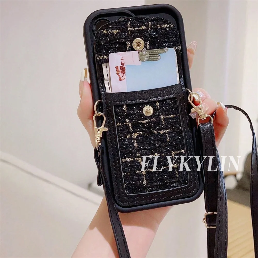Leather Lanyard for Wallet, Bag, and Phone Case - Soft Shell Accessory