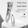 Professional Nail Cutter Stainless Steel Nail Clippers Toenail Fingernail Manicure Trimmer Toenail Clippers for Thick Nails 3