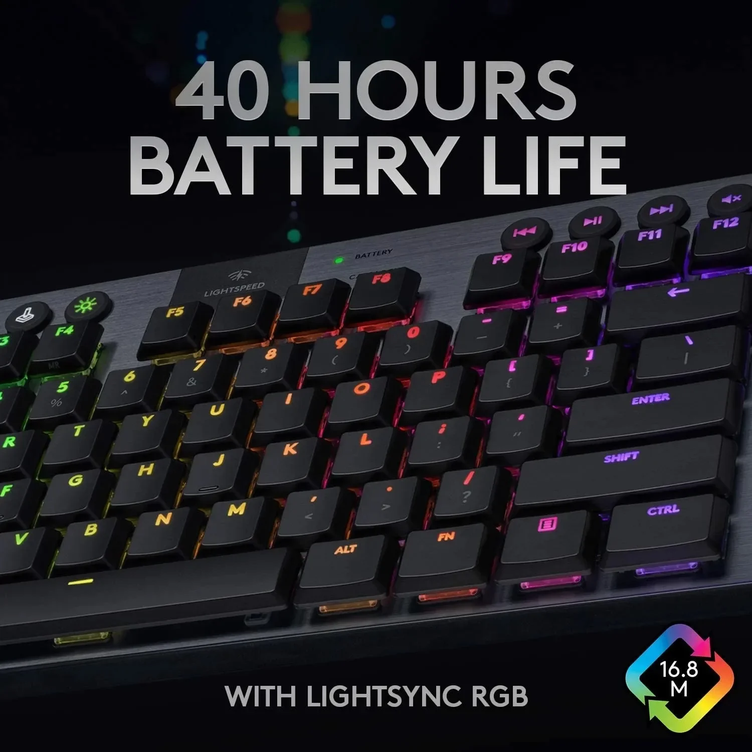 Logitech G913 TKL Wireless RGB Mechanical Gaming Keyboard