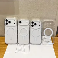 For iPhone 17 ProMax Transparent For Magsafe Magnetic Case for iPhone 17 16 15 14 13 12 11 X XR XS Max Pro Plus Shockproof Cover - Image 6