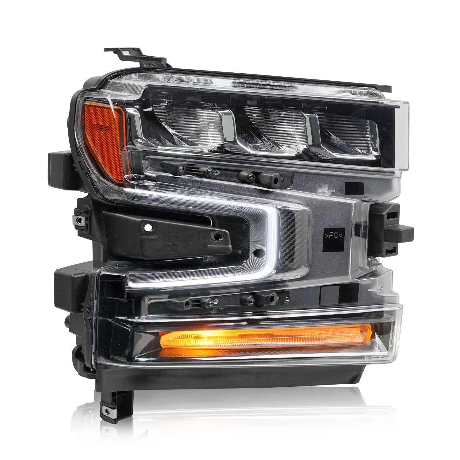 

Archaic New design wholesale LED headlights auto lighting system with high low beam for KTL silverado 2019