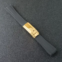 High - Quality Black Gold/Rose GMT Case with Chapter Ring - Stainless Steel Waterproof Accessories (Black gold)