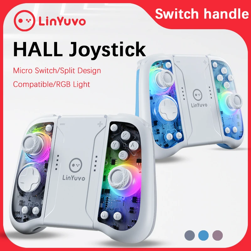 LinYuvo KS51 Joycon For Nintendo Switch/OLED With Hall Effect