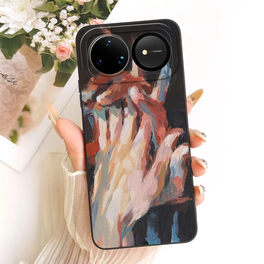 Cute Panda Duck Cartoon Soft Silicone Case
